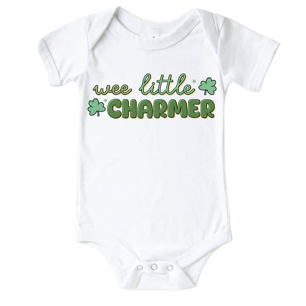 wee little charmer graphic bodysuit 