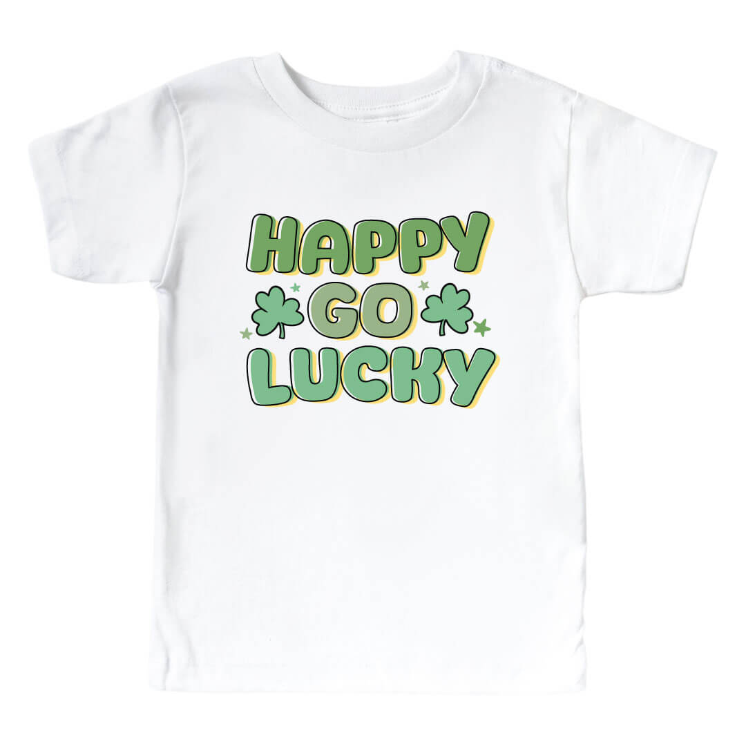happy go lucky graphic tee 