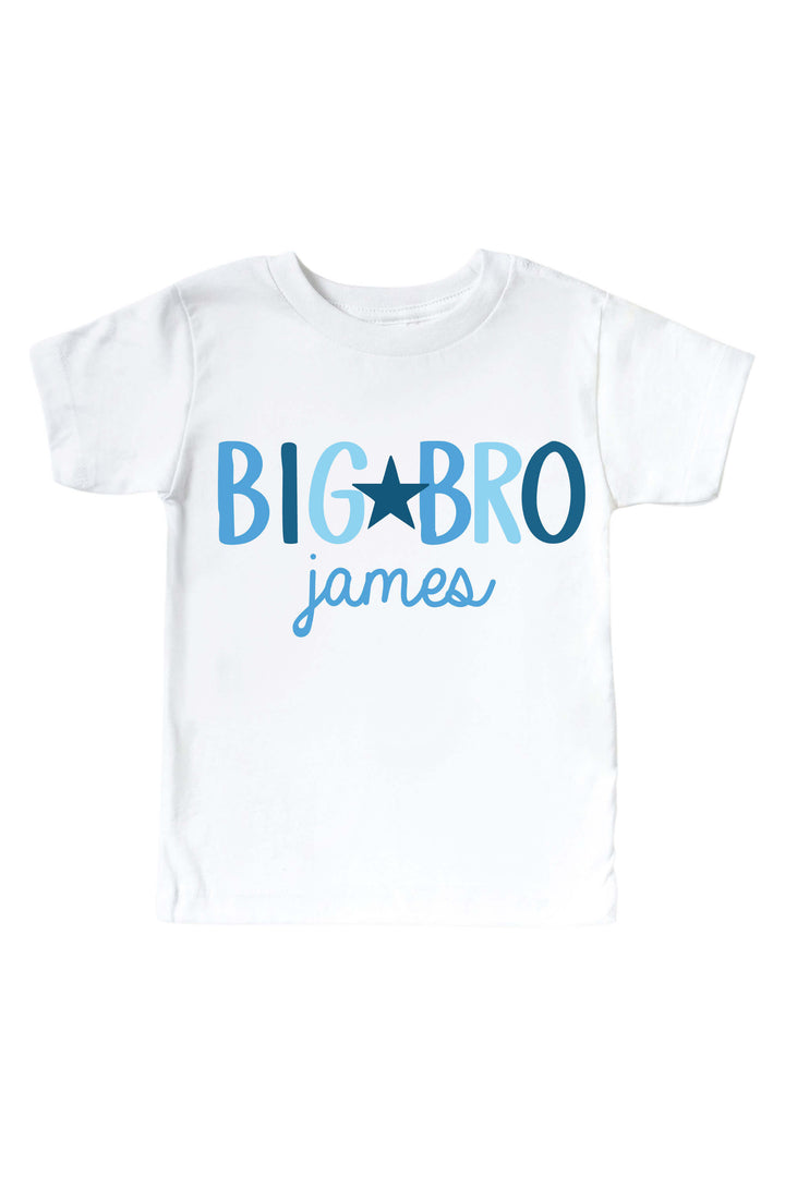 big bro personalized graphic tee for boys 