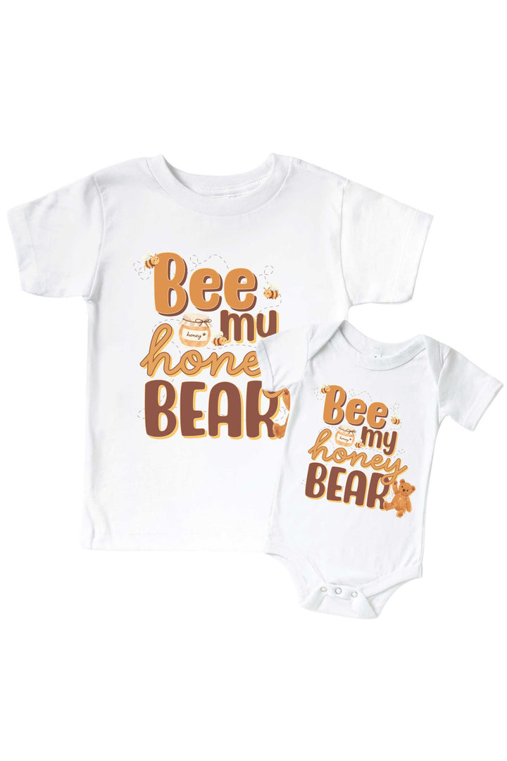 bee my honey bear graphic tee and bodysuit 