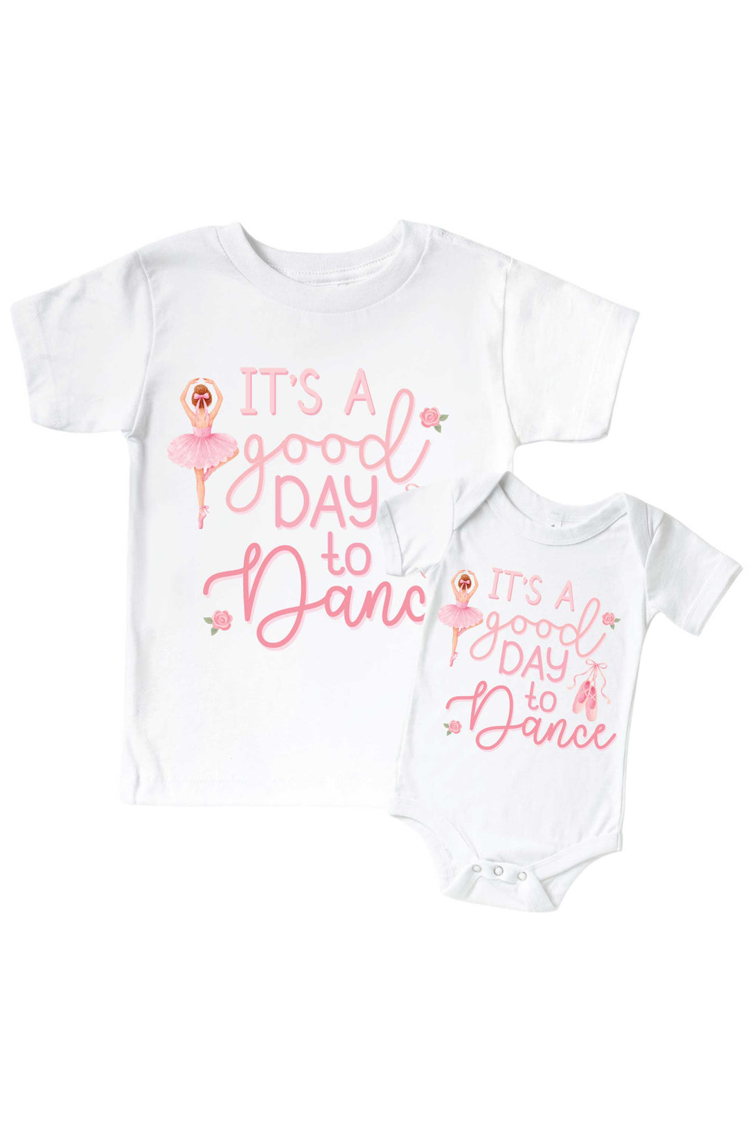 it's a good day graphic tee and bodysuit 