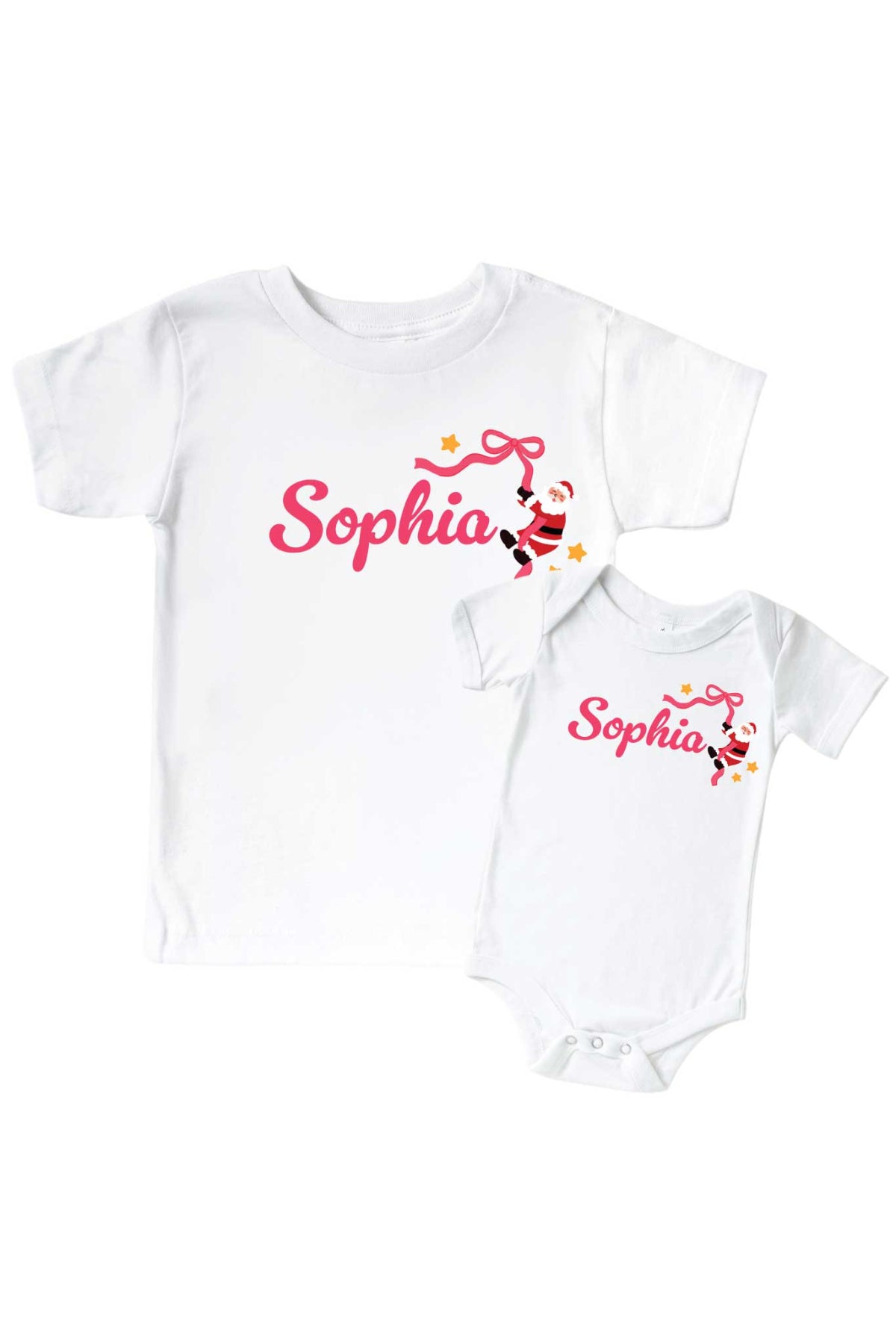 Personalized Baby Graphic Bodysuit & Kids' Graphic Tee | Jolly Ribbons