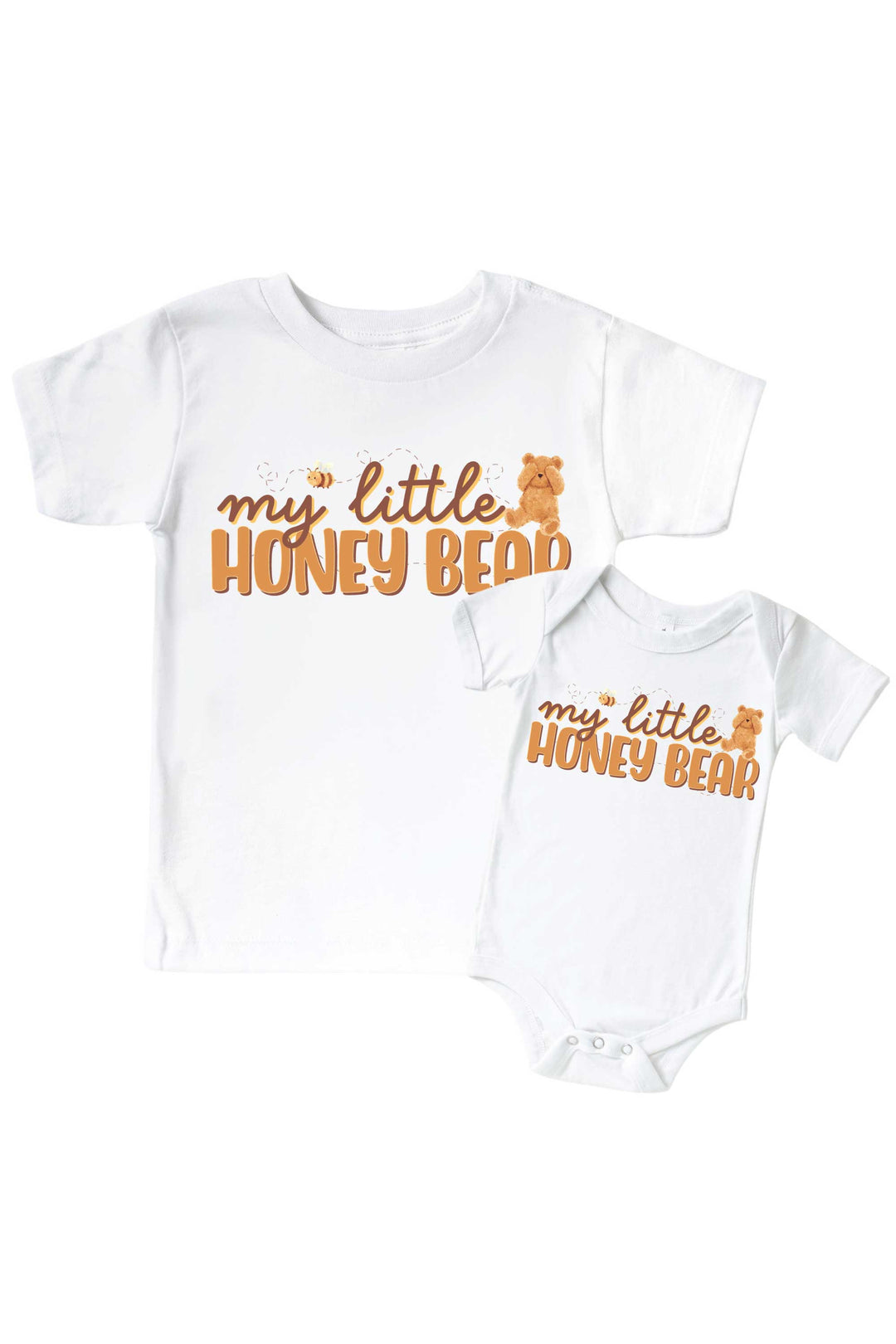 my little bear graphic tee and bodysuit 