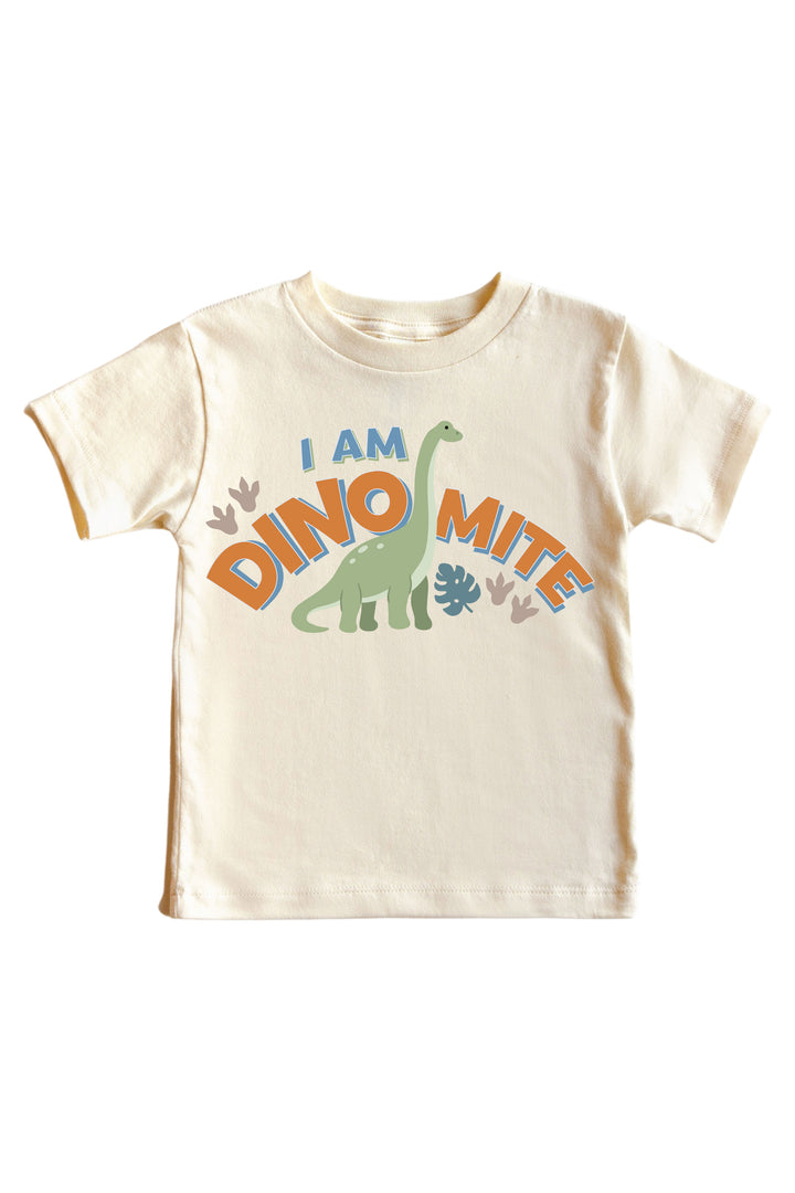 i am dino-mite graphic tee for boys 