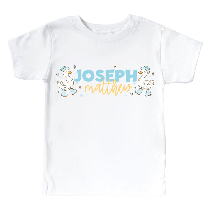silly goose boy personalized tshirt