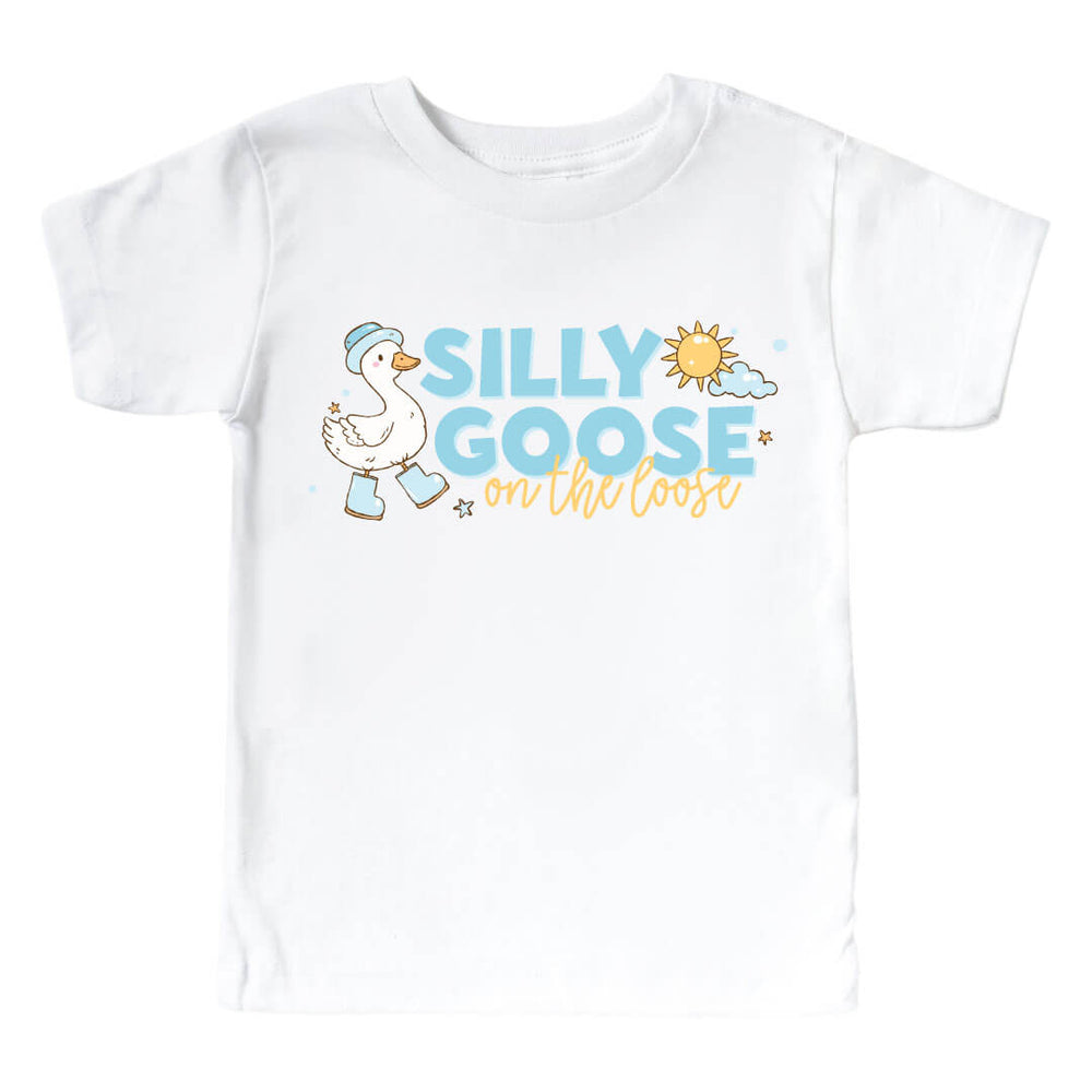 silly goose on the goose boys graphic tee