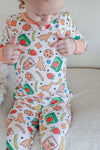 Two Piece Bamboo Pajama Set | Snack Attack