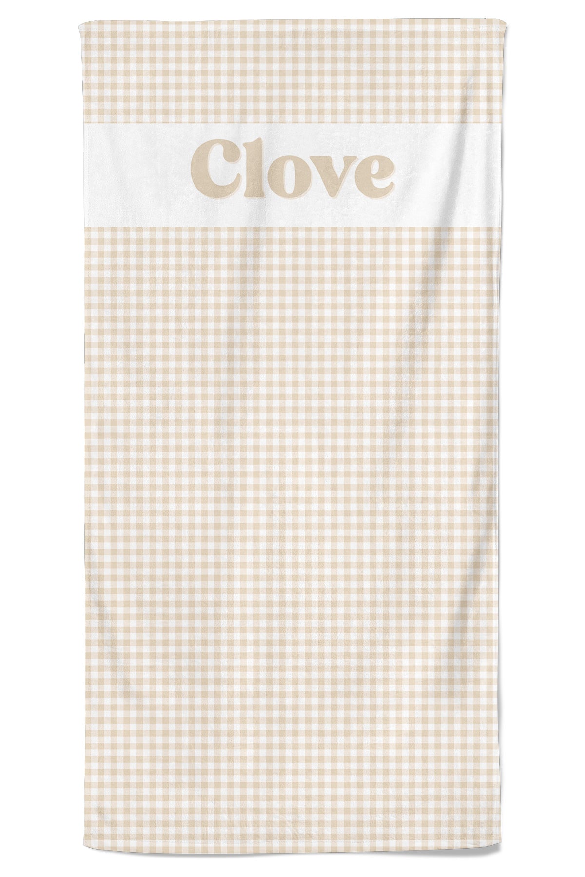 Pet Towel |  Snickerdoodle Gingham