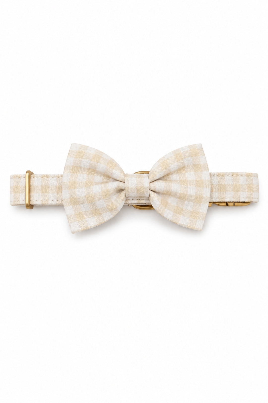 Pet Bow Tie | Snickerdoodle Gingham