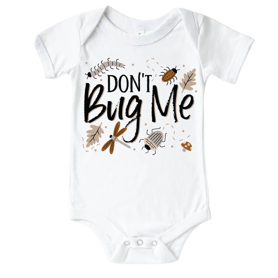 don't bug me graphic bodysuit 