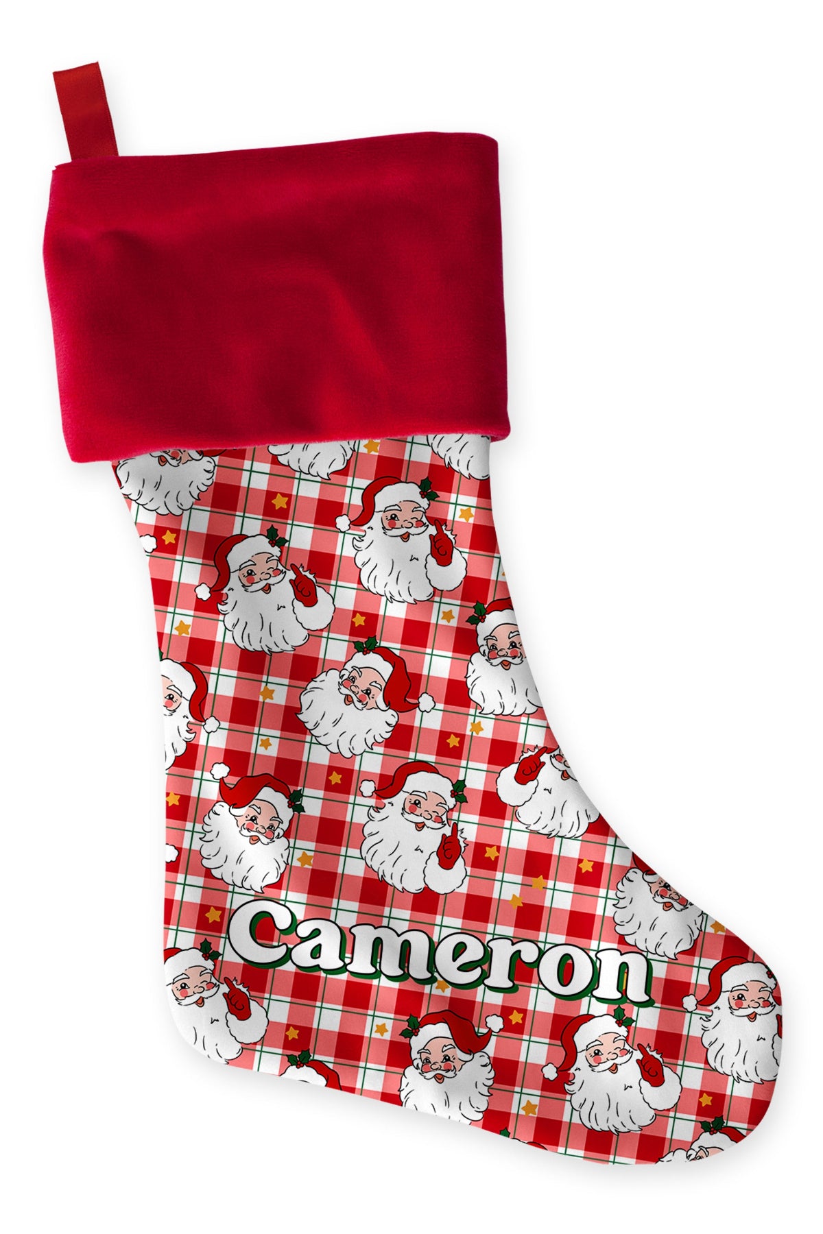 Personalized Christmas Stocking | Cozy Claus
