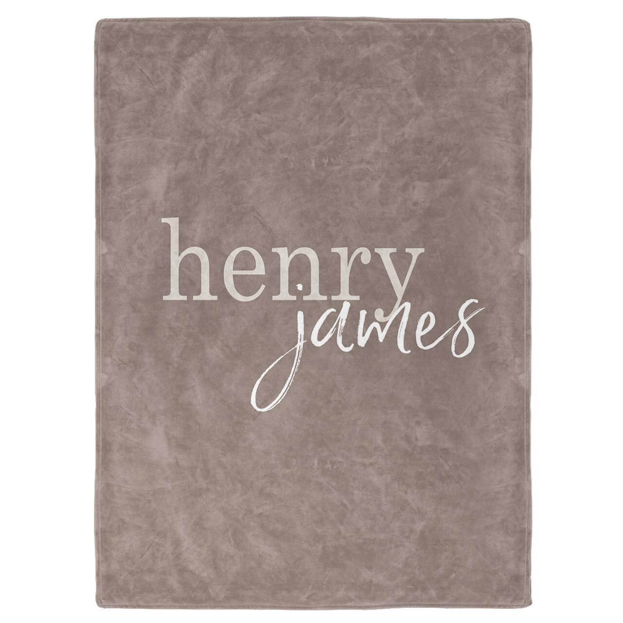 stone personalized toddler blanket 
