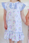 Girls' Flutter Sleeve Nightgown | Heirloom Posies