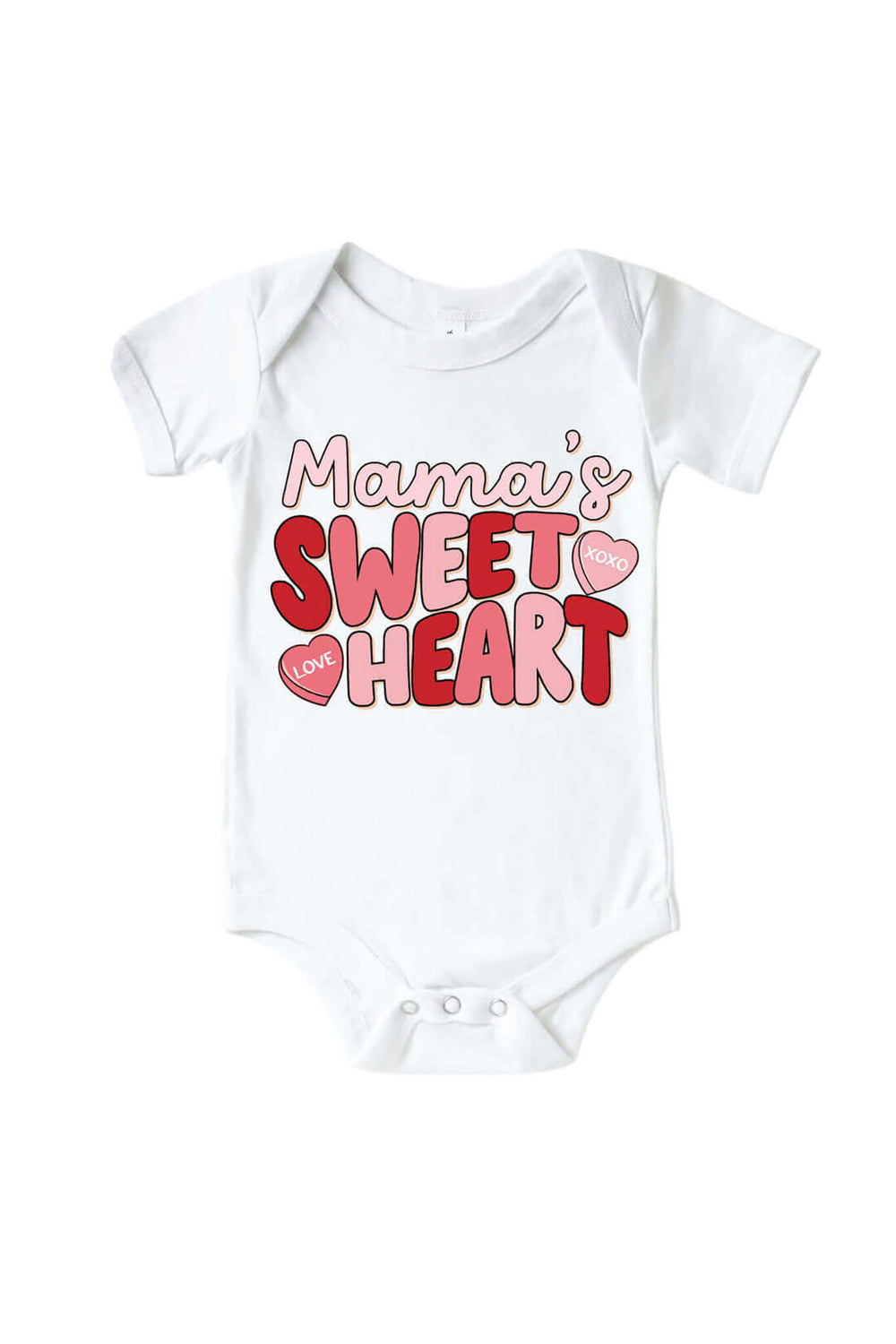 mama's sweet heart graphic bodysuit 