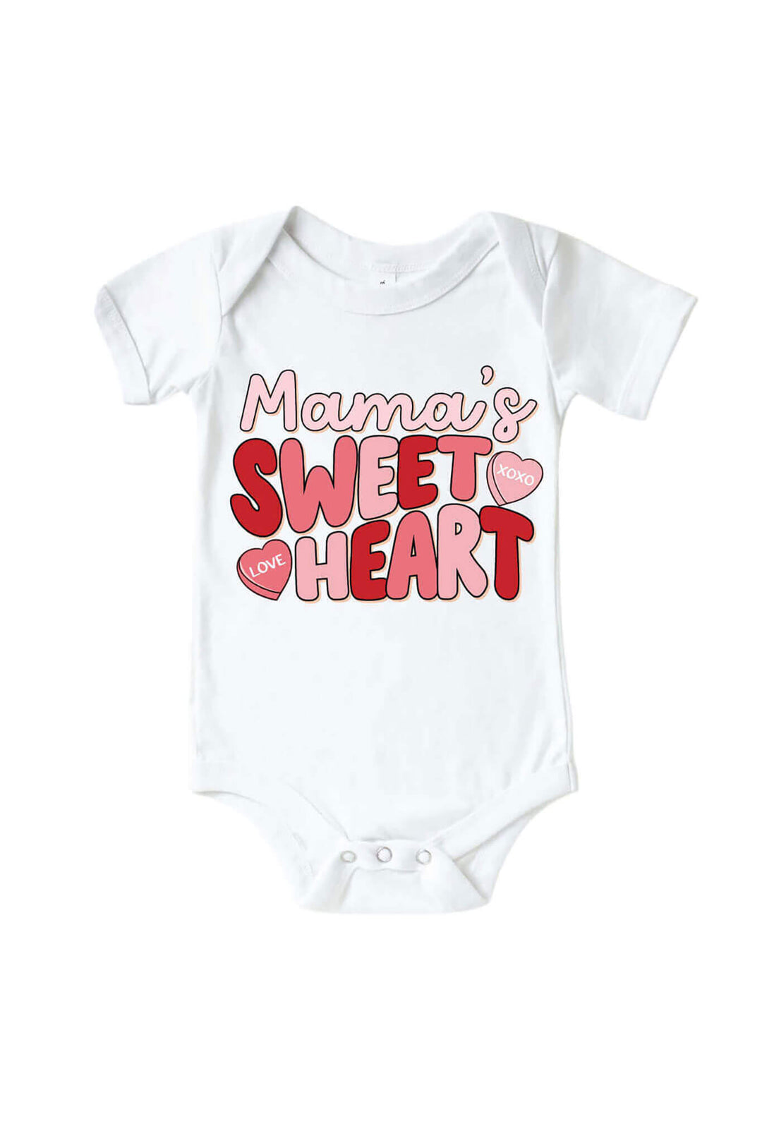 mama's sweet heart graphic bodysuit 