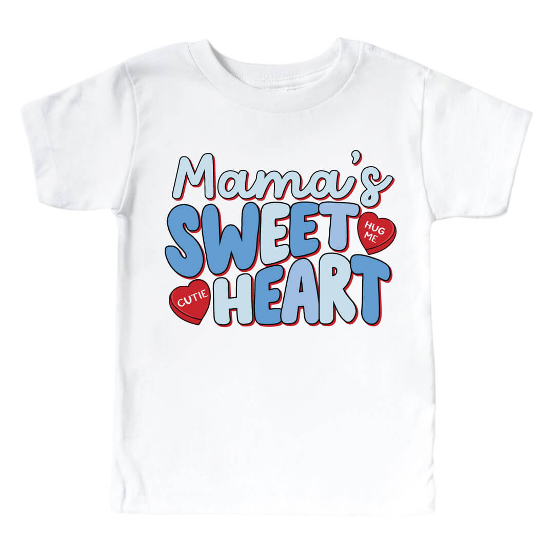 mama's sweetheart graphic tee for kids