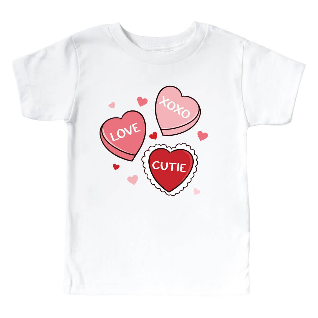 sweet like candy graphic tee for kids 