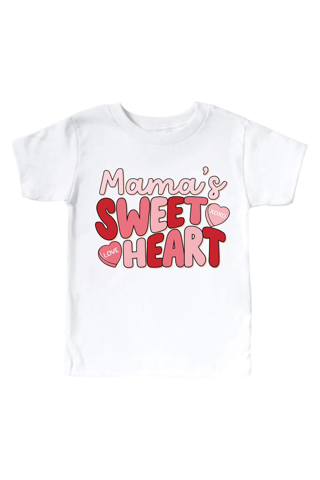 mama's sweet heart valentine's day graphic tee 