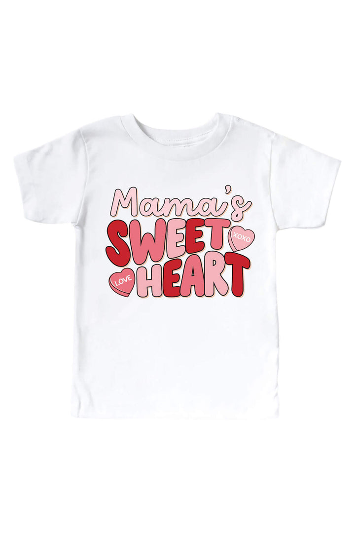 mama's sweet heart valentine's day graphic tee 