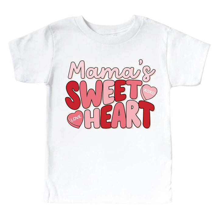 mama's sweet heart valentine's day graphic tee 