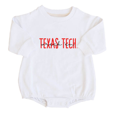 Texas Tech University | TTU Graphic Sweatshirt Bubble Romper