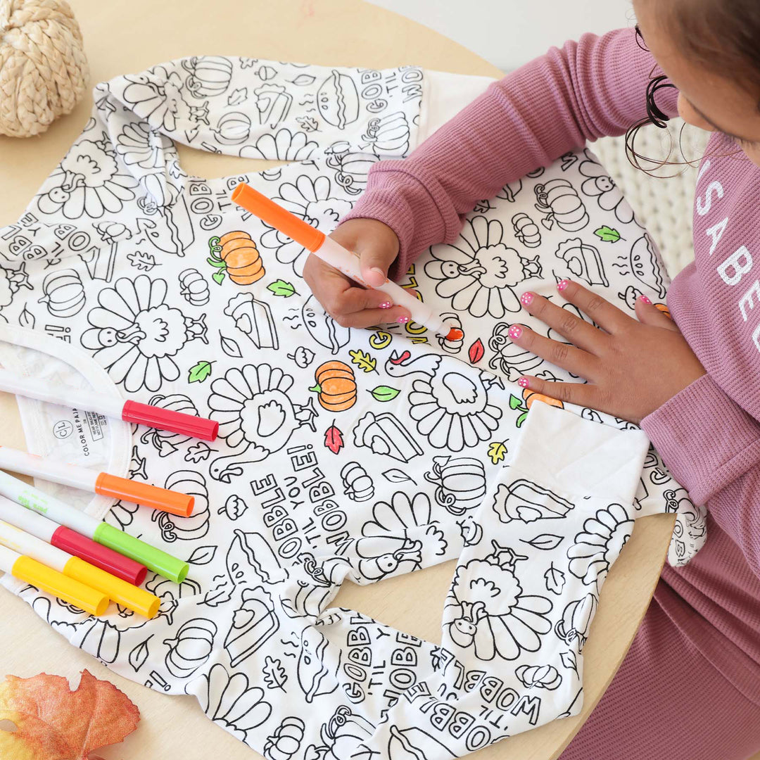 colorme pajama thanksgiving