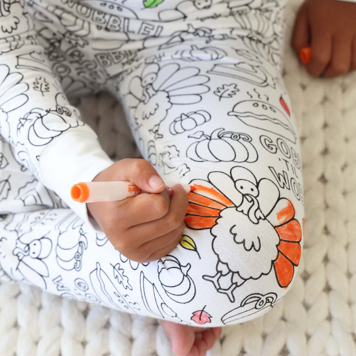 colorme pajama thanksgiving