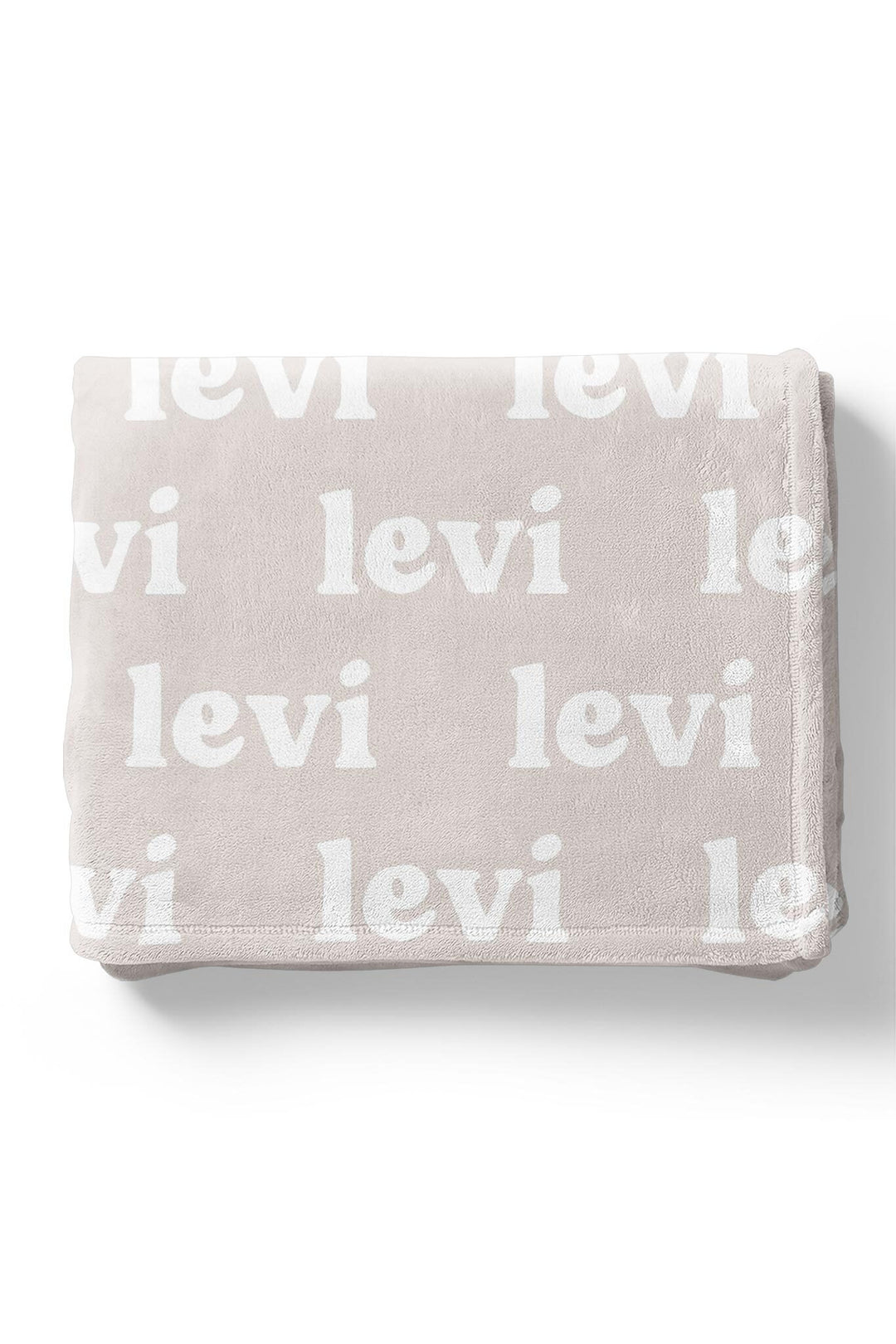 Pastel Neutrals Personalized Color Blanket
