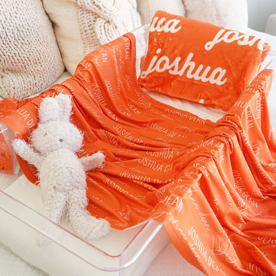Personalized Color Blanket | Knoxville Orange