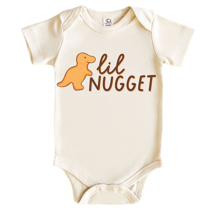 lil nugget graphic bodysuit for babies 
