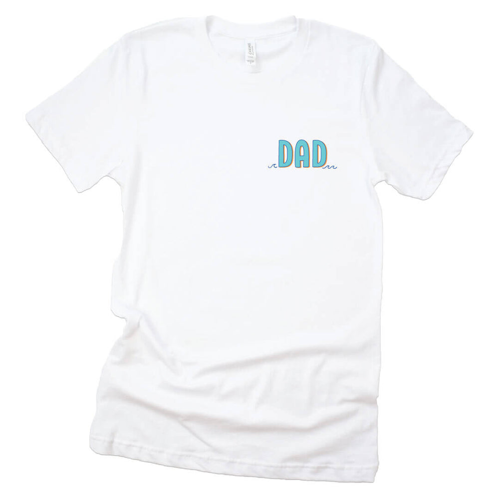 dad cotton tshirt with short sleeves 