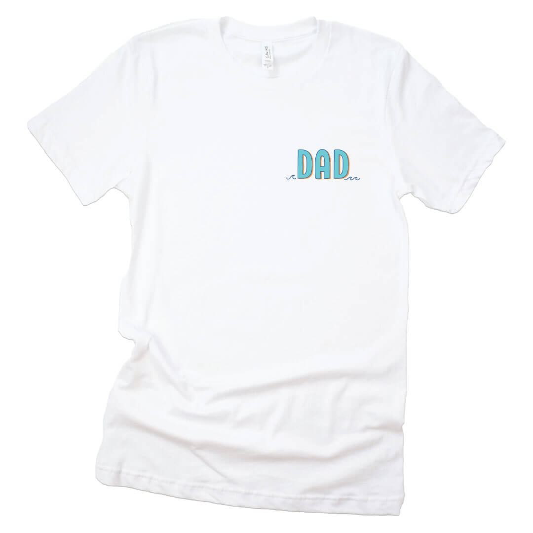 dad cotton tshirt with short sleeves 