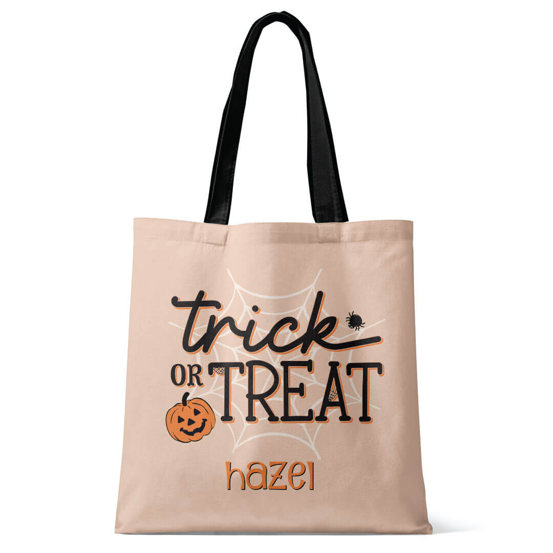 Personalized Trick Or Treat Bags | Classic Trick Or Treat