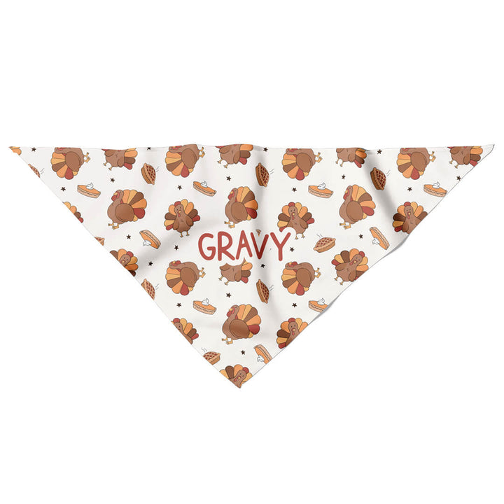 personalized pet bandana that matches thanksgiving matching pajamas 