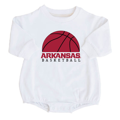 University of Arkansas | Basketball Graphic Sweatshirt Bubble Romper