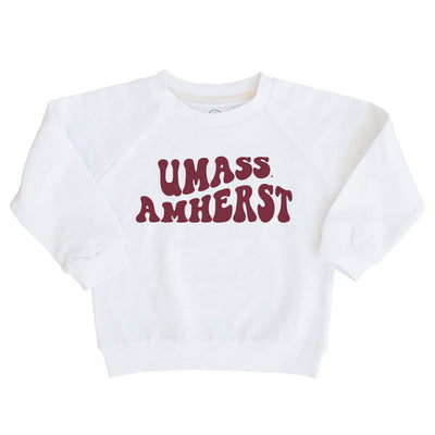 umass amherst kids graphic sweatshirt 