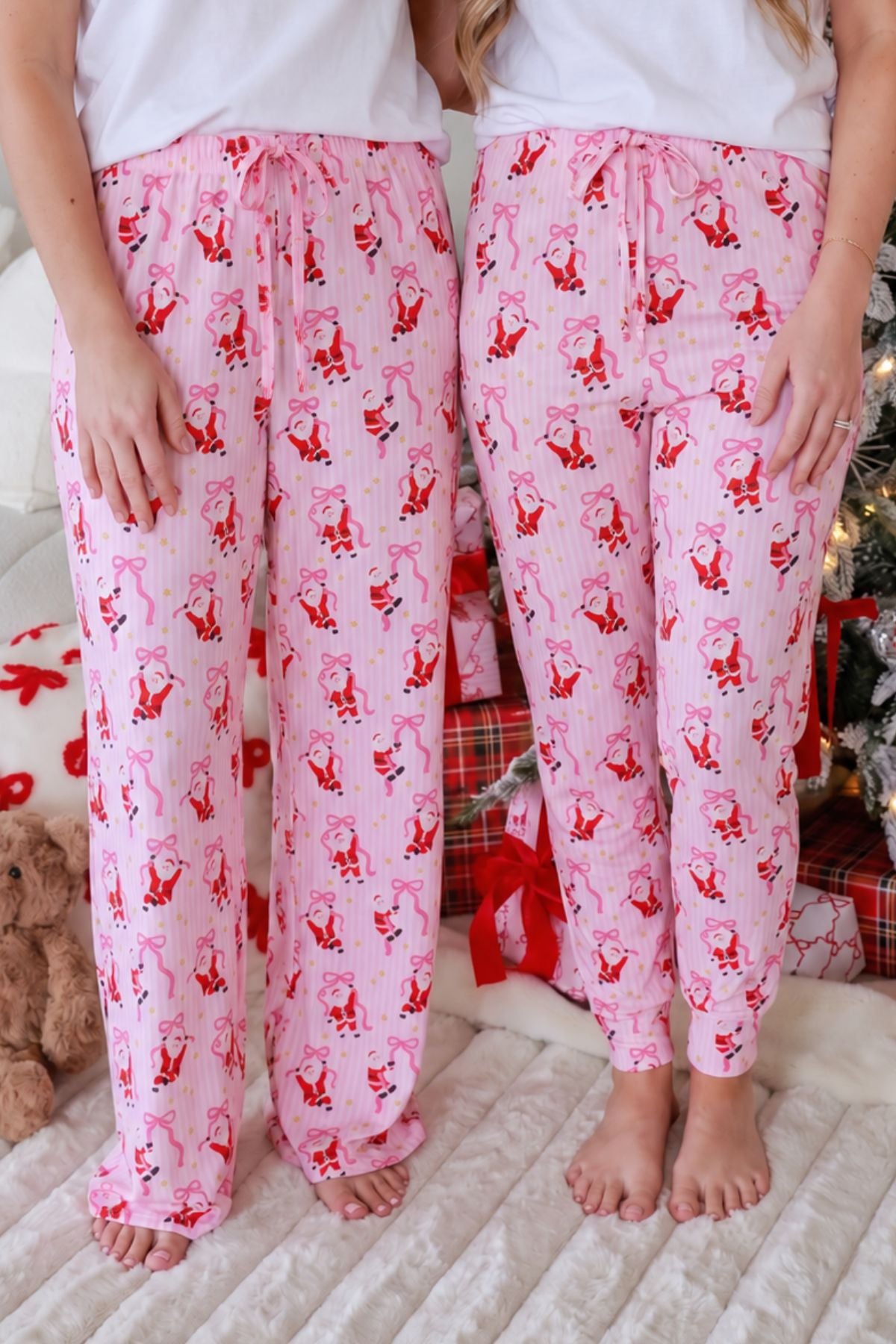 Women's Christmas Pajama Pants | Jolly Ribbons