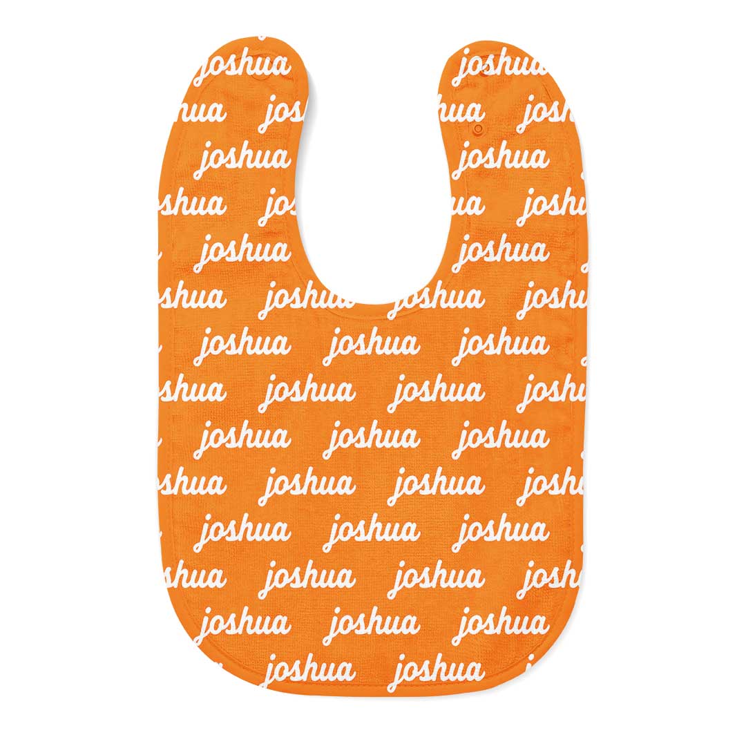 university of tennessee personalized bib 