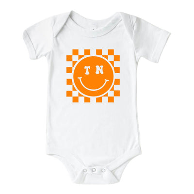 university of tennessee happy face onesie 