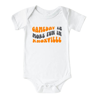 more fun in knoxville onesie 