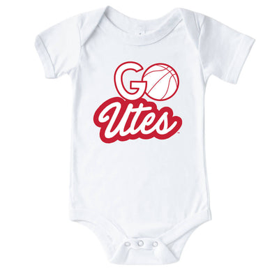 go utes graphic bodysuit for babies