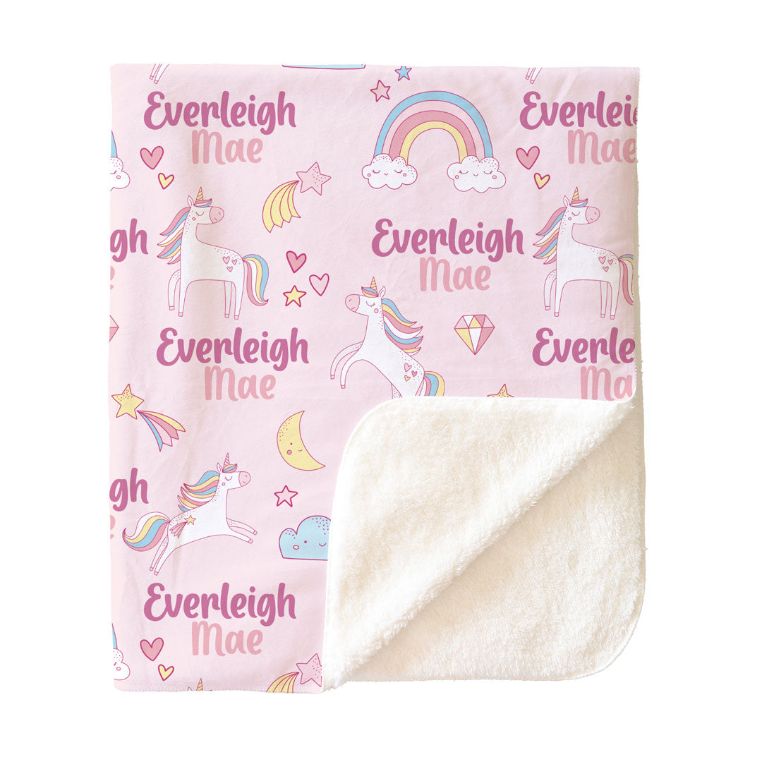 Personalized Themed Blankets for Girls