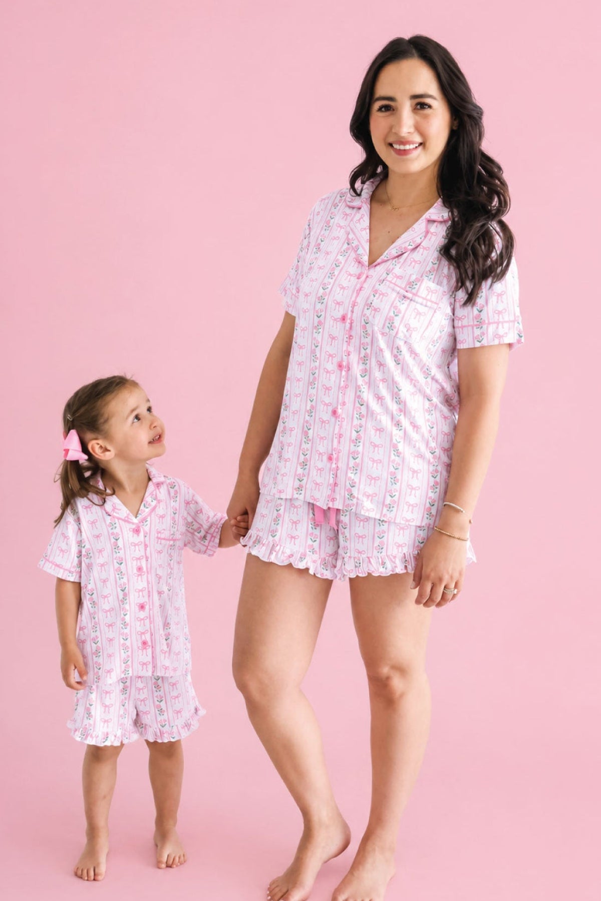 Women's Two-Piece Short Lounge Set | Coquette Garden