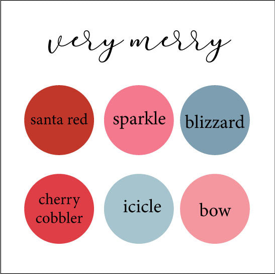 very merry personalized blanket colors