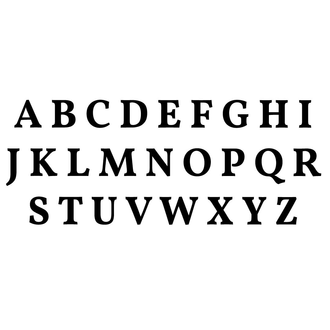 vollkorn bold uppercase font 
