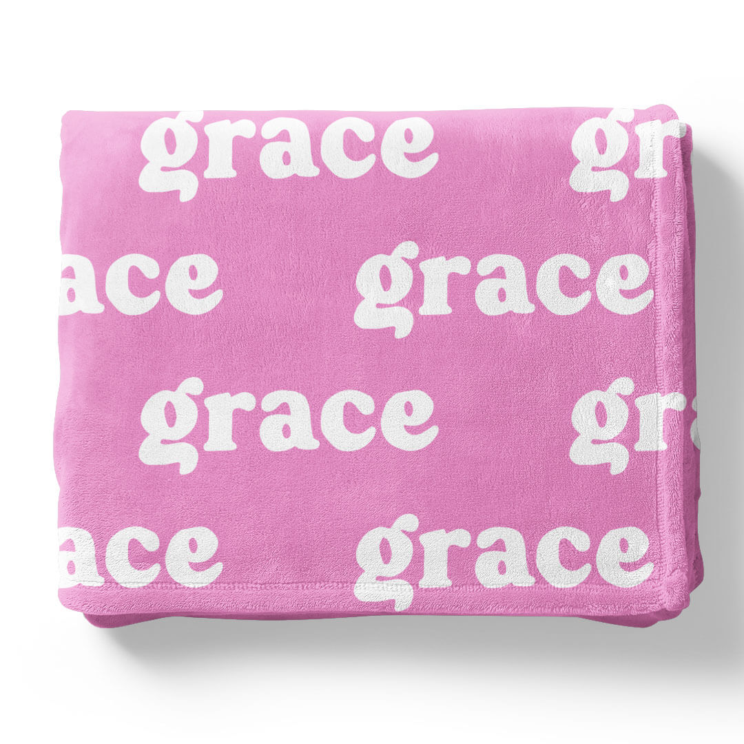 Personalized Color Blanket | Bright Neons