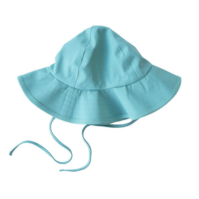 solid sun hat teal