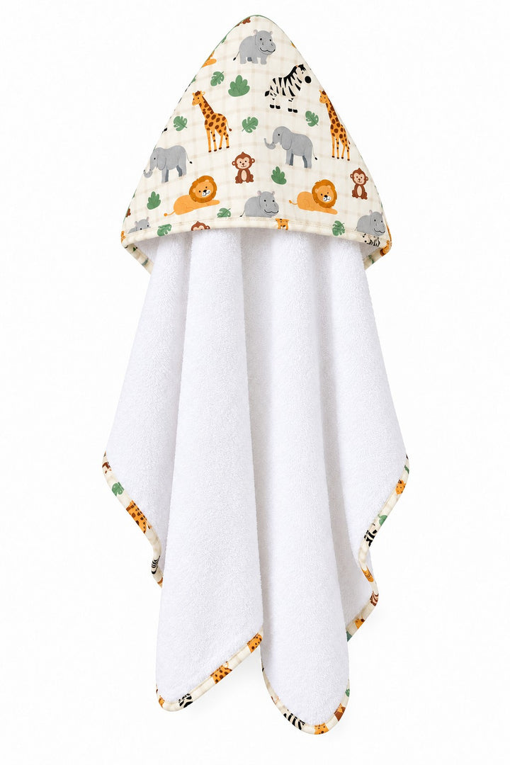 Baby wild child Caden Lane printed towel