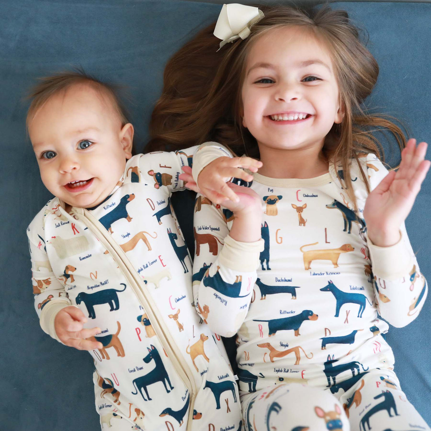 matching dog pajamas for toddlers and kids 
