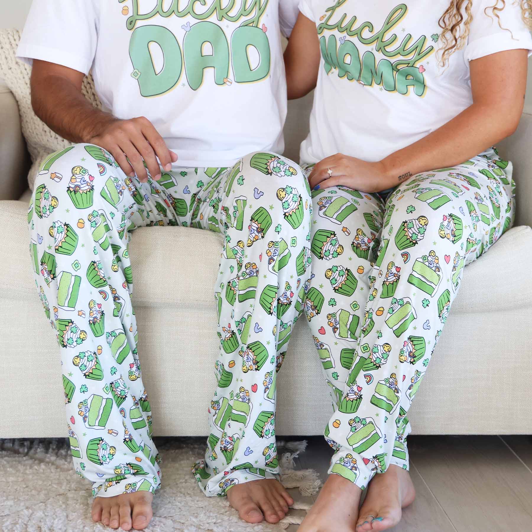 Shamrock Sweets Unisex Adult Pajama Pants